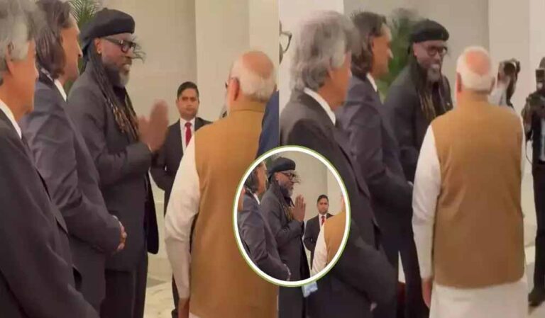 पीएम नरेंद्र मोदी और जमैका के पीएम एंड्रयू होलनेस के बीच खास मुलाकात हुई