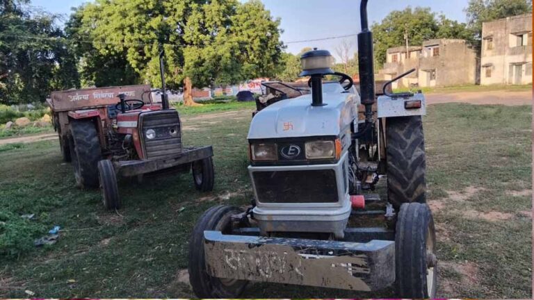 लिधौरा पुलिस ने रेत चोरी कर अबैध परिवहन करते हुये 3 टैक्टर ट्राली जब्त कर कार्रवाई की गई