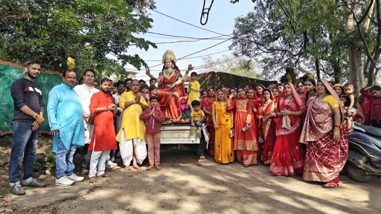 मंडला में आकर्षक का केंद्र बनी 51 शक्तिपीठ की स्थापना