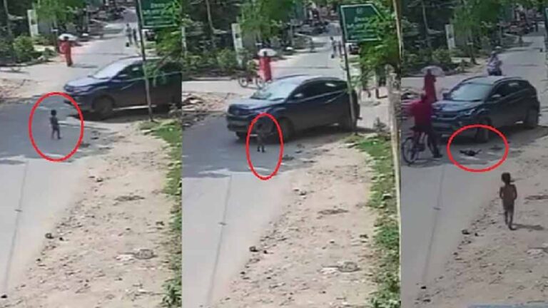 पानीपत में 3 साल की बच्ची को तेज रफ्तार कार ने टक्कर मार दी, मौके पर ही हुई मौत पानीपत में 3 साल की बच्ची को तेज रफ्तार कार ने टक्कर मार दी, मौके पर ही हुई मौत