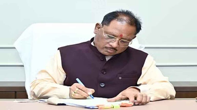 छत्तीसगढ़-CM साय ने नए मुख्यमंत्री निवास से किया कामकाज शुरू