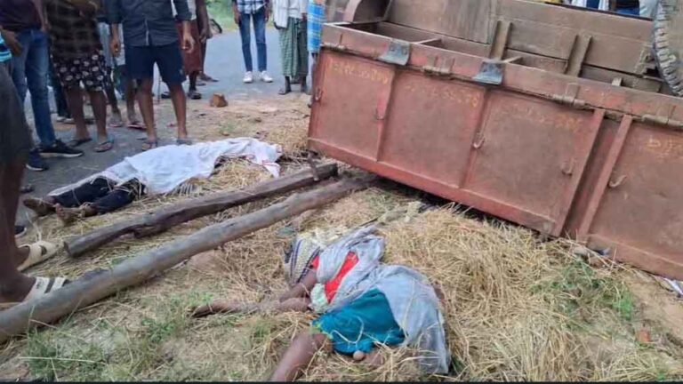 छत्तीसगढ़-जशपुर में ट्रैक्टर-ट्राली पलटने से तीन की मौत और आधा दर्जन घायल