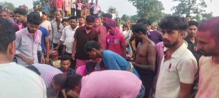 छत्तीसगढ़-बलरामपुर में दुर्गा विसर्जन के दौरान तालाब में डूबने से युवक की मौत