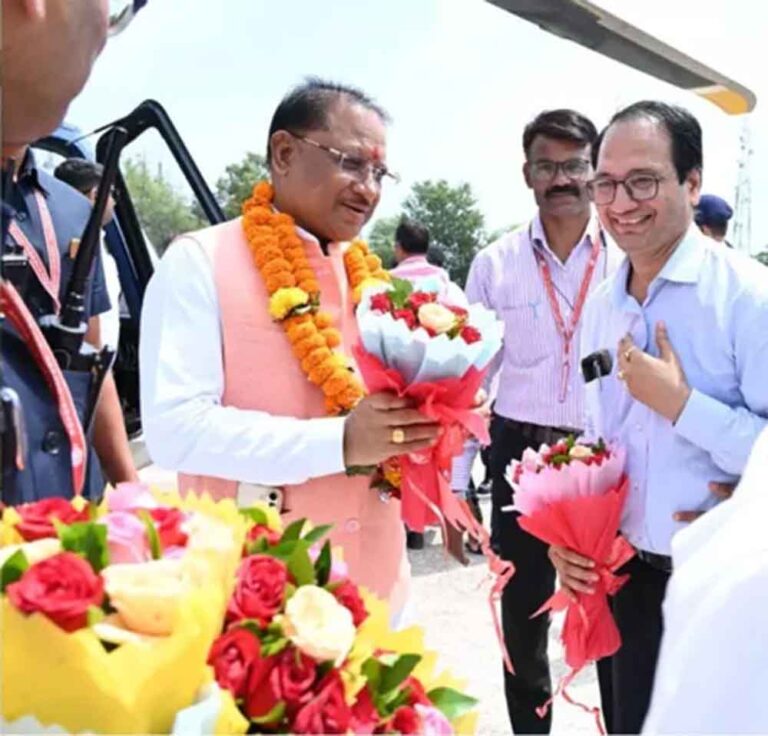 छत्तीसगढ़-बस्तर और राजनांदगांव जिले के दौरे पर सीएम साय