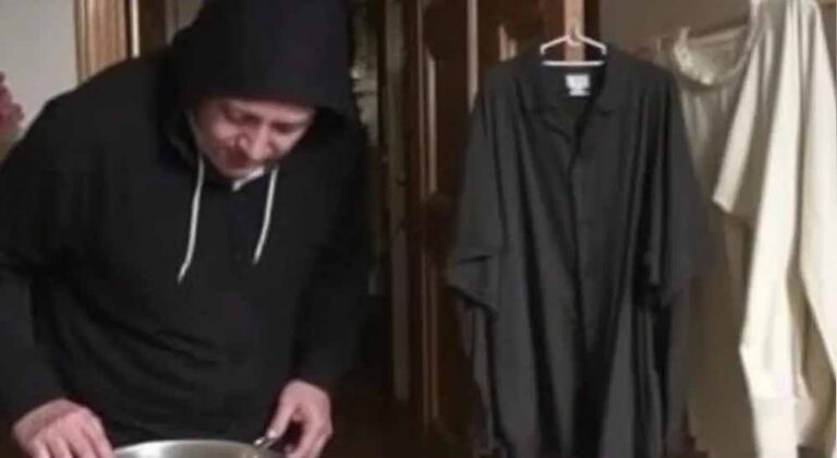 घर में घुसा चोर, खाना बनाया और धुले कपड़े, बाहर जाने से पहले उसने घर की मालकिन के लिए एक नोट भी छोड़ा