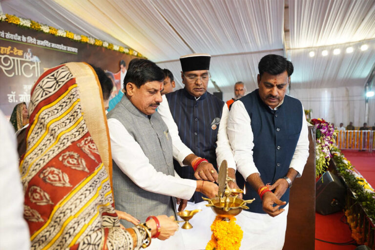 प्रदेश की पहली हाईटेक गोशाला का भूमि पूजन शनिवार को CM डॉ. मोहन यादव ने किया