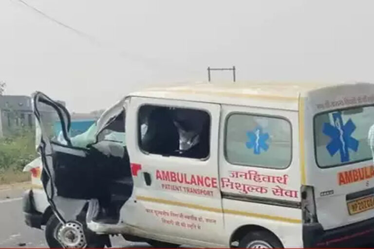 सिवनी में एम्बुलेंस बनी ‘यमदूत’, तेज रफ्तार से दो बाइक सवारों को रौंदा, तीन लोगों की मौत, 2 गंभीर