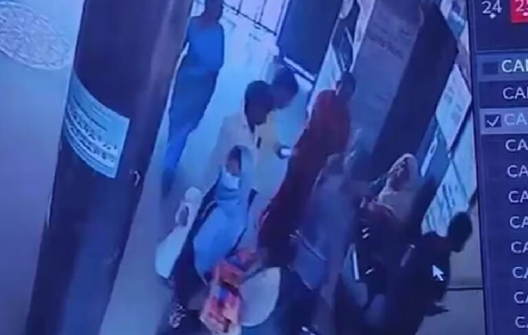 कालाबुरगी में कैमरे में कैद हुई बच्चा चोर! नर्स बनकर आई थी