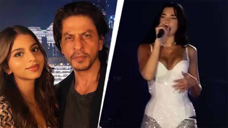 दुआ लीपा ने भारत में शाहरुख खान के गाने पर लगाए ठुमके