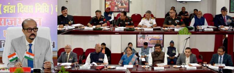 राज्यपाल रमेन डेका बोले- सैनिकों के कल्याण के लिए मानवीय संवेदना से कार्य करें