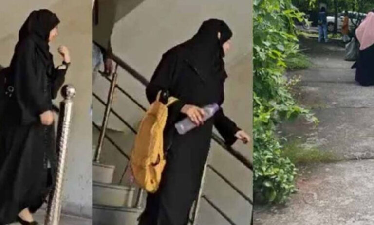 हरिद्वार : संस्कृत विश्वविद्यालय में हिजाब पहनकर आ रही छात्र, संत समाज ने जताया आक्रोश