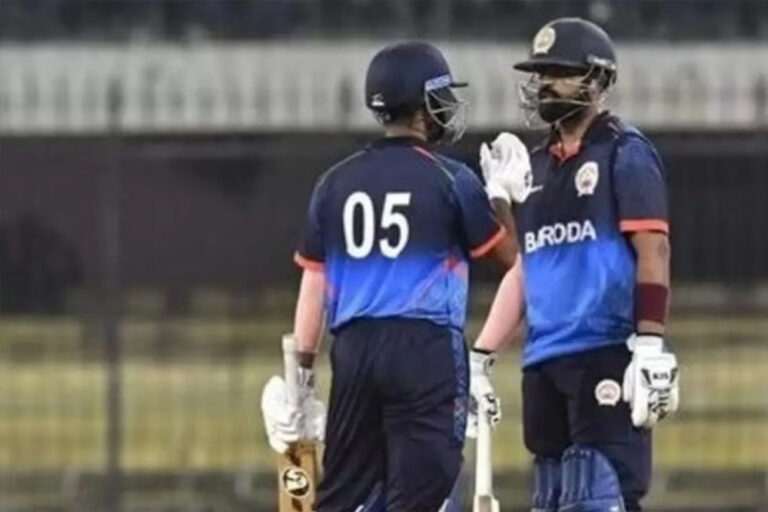 बड़ौदा क्रिकेट टीम ने रच डाला इतिहास, टी20 फॉर्मेट का बना डाला सबसे बड़ा रिकॉर्ड