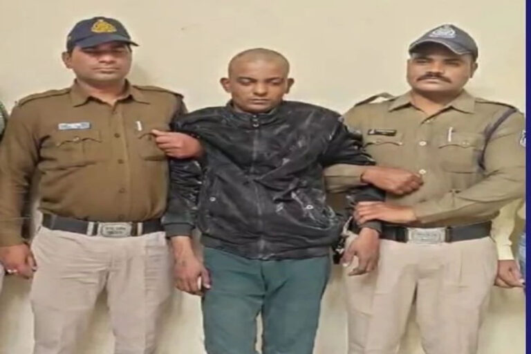 इंदौर में 50 पैसे का फरार इनामी पकड़ा गया, हत्याकांड के गवाह को दी थी धमकी, खिड़की से कूदकर तुड़वाई टांग…