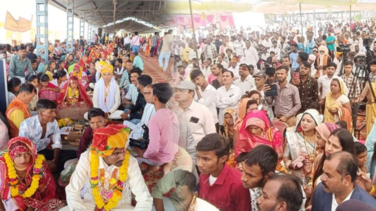 विधायक मधु गेहलोत ने निर्धन परिवारों की 61 बेटियों का विवाह करवाया, वर-वधुओं को उपहार में गृहस्थी का सामान भेंट किया विधायक मधु गेहलोत ने निर्धन परिवारों की 61 बेटियों का विवाह करवाया, वर-वधुओं को उपहार में गृहस्थी का सामान भेंट किया