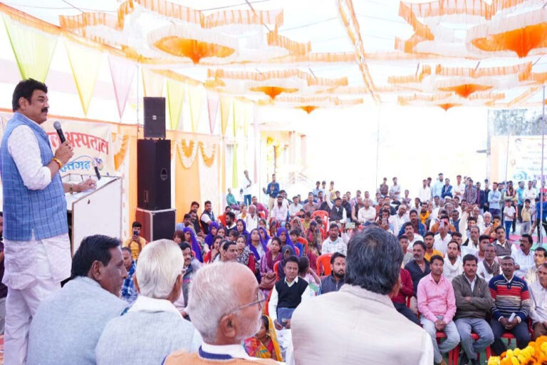 खाद्य मंत्री ने किया 30 करोड़ के विकास कार्यों का लोकार्पण एवं भूमिपूजन