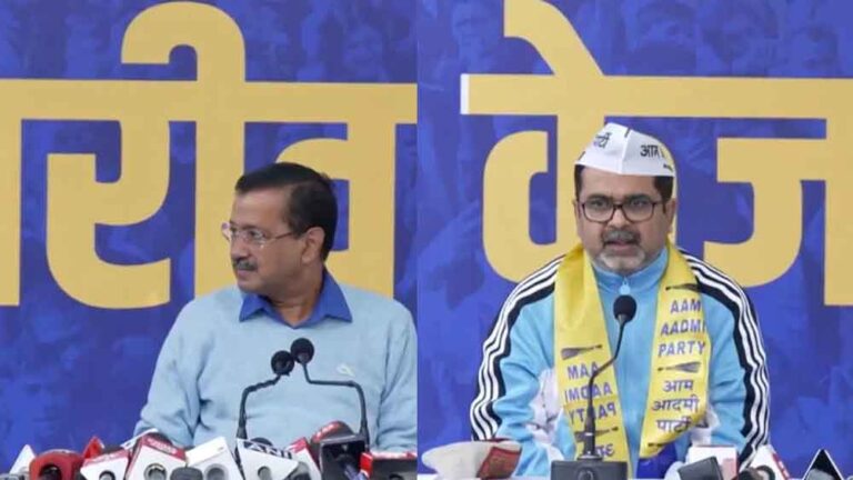 UPSC टीचर अवध ओझा को केजरीवाल-सिसोदिया ने दिलाई आम आदमी पार्टी की सदस्यता