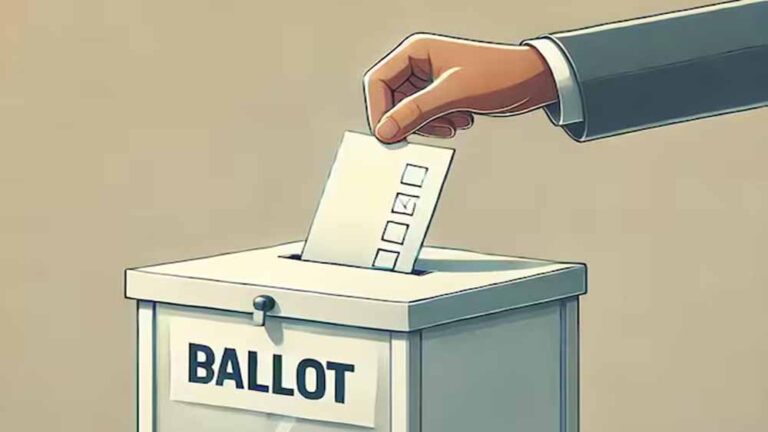 बैलेट पेपर से दोबारा चुनाव कराना एनसीपी-एसपी के नेता को पड़ा भारी, पुलिस ने किया केस दर्ज, 88 समर्थकों को भी इसमें नामजद बैलेट पेपर से दोबारा चुनाव कराना एनसीपी-एसपी के नेता को पड़ा भारी, पुलिस ने किया केस दर्ज, 88 समर्थकों को भी इसमें नामजद