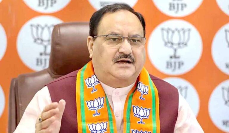 जेपी नड्डा ने दी सभी बूथों का डिजिटलाइजेशन करने पर बधाई