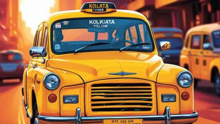 कोलकाता की पहचान और परिवहन का मुख्य साधन मानी जाने वाली पीली टैक्सियां अब लगभग गायब होने की कगार पर कोलकाता की पहचान और परिवहन का मुख्य साधन मानी जाने वाली पीली टैक्सियां अब लगभग गायब होने की कगार पर
