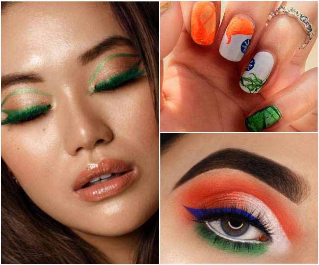 तिरंगा मेकअप कर मनाए गणतंत्र दिवस तिरंगा मेकअप कर मनाए गणतंत्र दिवस