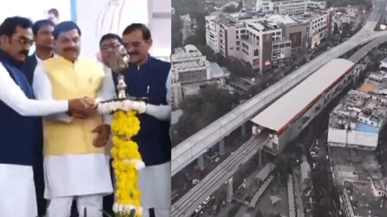 भोपाल के सबसे लंबे GG फ्लाईओवर से ट्रैफिक की शुरुआत आज से हो गई, सीएम यादव ने ब्रिज का उद्घाटन किया भोपाल के सबसे लंबे GG फ्लाईओवर से ट्रैफिक की शुरुआत आज से हो गई, सीएम यादव ने ब्रिज का उद्घाटन किया