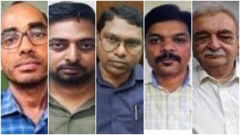 CGMSC घोटाला मामले में EOW की विशेष अदालत ने पांचों आरोपियों को सात दिन की रिमांड पर भेजा