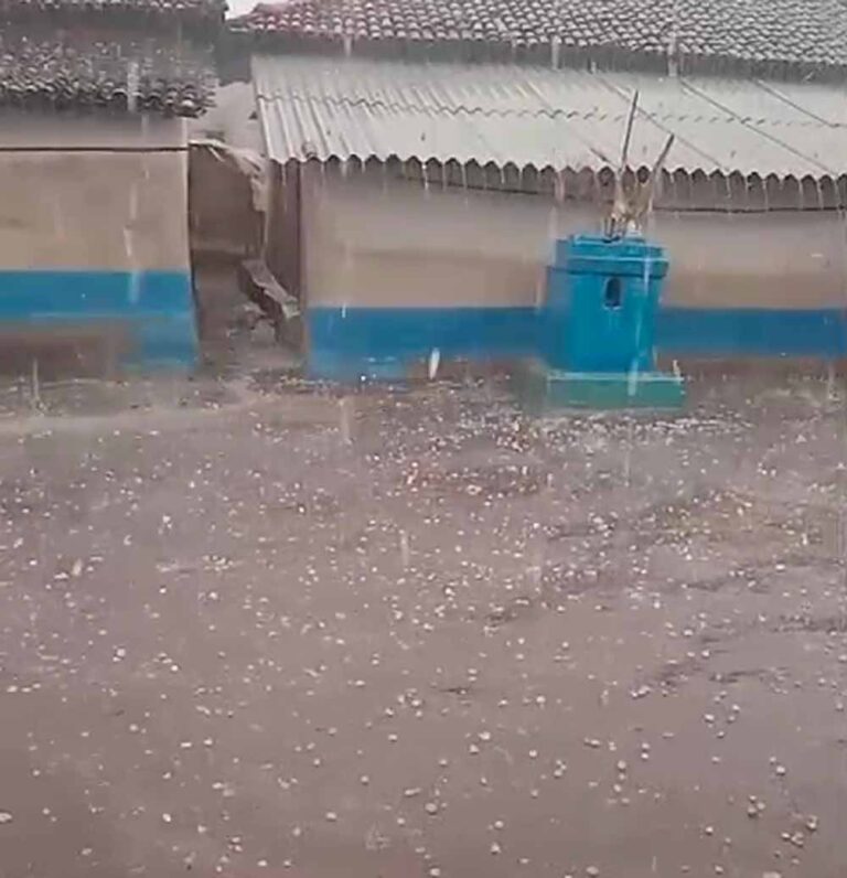 कोरबा में आंधी तूफान के साथ बारिश- ओले गिरे