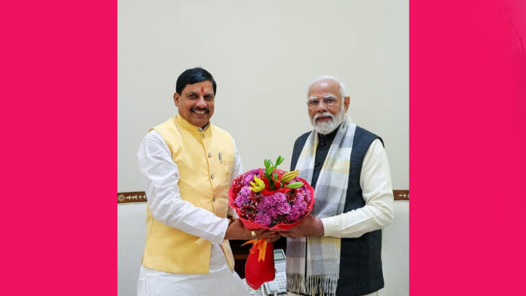 प्रधानमंत्री मोदी ने मध्य प्रदेश के मुख्यमंत्री डॉ. मोहन यादव जी को जन्मदिन की हार्दिक शुभकामनाएं