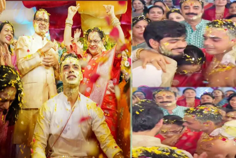 मामा के घर’ हल्दी: Shivraj के घर खुशियों की लहर, Kartikeya की शादी से पहले इस तरह मन रहा जश्न.