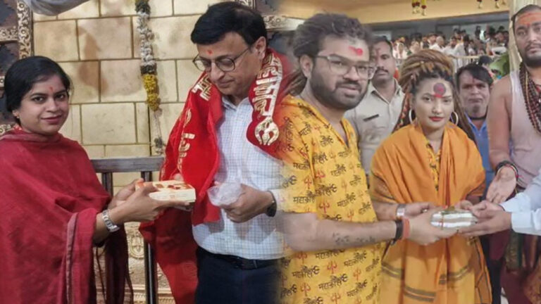 महाकाल के दरबार में पहुंची गायिका शहनाज अख्तर, दर्शन कर 2 लाख 1 हजार रुपए का दान दिया महाकाल के दरबार में पहुंची गायिका शहनाज अख्तर, दर्शन कर 2 लाख 1 हजार रुपए का दान दिया