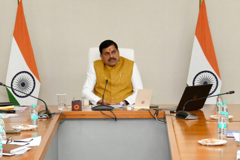 मुख्यमंत्री पंधाना खण्डवा के सामूहिक विवाह में वर्चुअली हुए शामिल