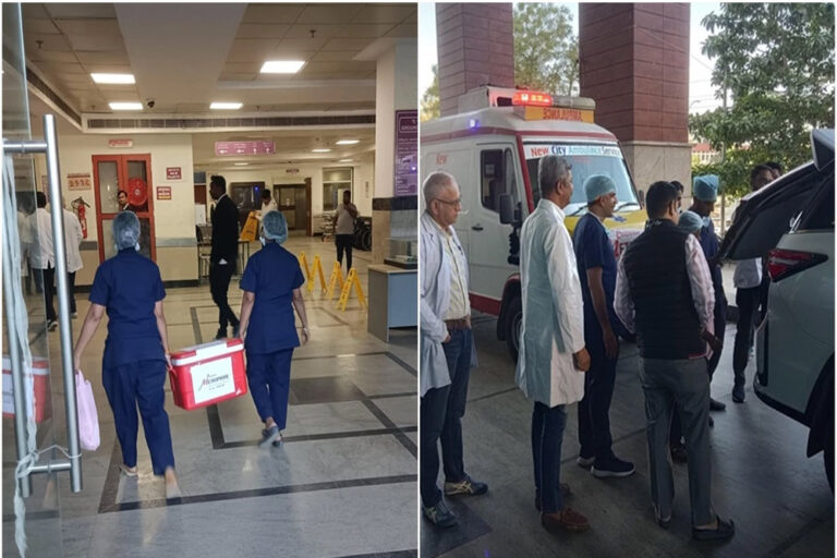 जबलपुर से दो ग्रीन कॉरिडोर बनाकर, विमान से इंदौर भेजी किडनी