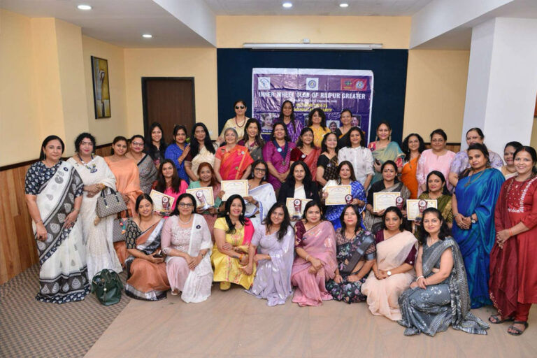 इनरव्हील क्लब ऑफ रायपुर ग्रेटर ने अंतर्राष्ट्रीय महिला दिवस पर महिला उपलब्धियों का सम्मान किया इनरव्हील क्लब ऑफ रायपुर ग्रेटर ने अंतर्राष्ट्रीय महिला दिवस पर महिला उपलब्धियों का सम्मान किया