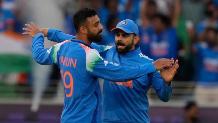 टारगेट का पीछा करते हुए न्यूजीलैंड ने 4 विकेट के नुकसान पर करीब 135 रन, केन विलियमसन अब भी डटे टारगेट का पीछा करते हुए न्यूजीलैंड ने 4 विकेट के नुकसान पर करीब 135 रन, केन विलियमसन अब भी डटे