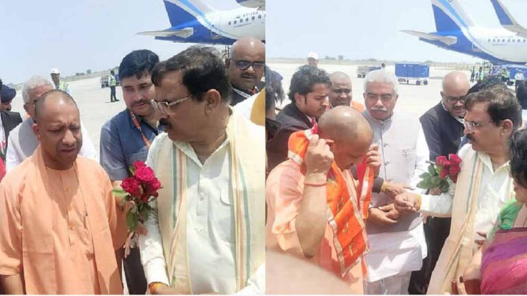 प्रदेश के मुख्यमंत्री योगी आदित्यनाथ आज सुबह कानपुर पहुंचे प्रदेश के मुख्यमंत्री योगी आदित्यनाथ आज सुबह कानपुर पहुंचे