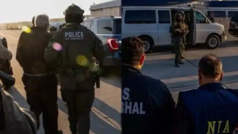 कमर में ज़ंजीर, हाथों में बेड़ियां… तहव्वुर राणा ऐसे NIA को सौंपा गया