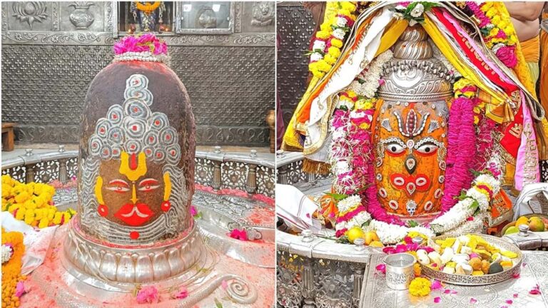 उज्जैन में हनुमान जन्मोत्सव की धूम मची,मंदिर में विशेष भस्मारती हुई, बाबा ने बजरंगबली के रूप में भक्तों को दर्शन दिए