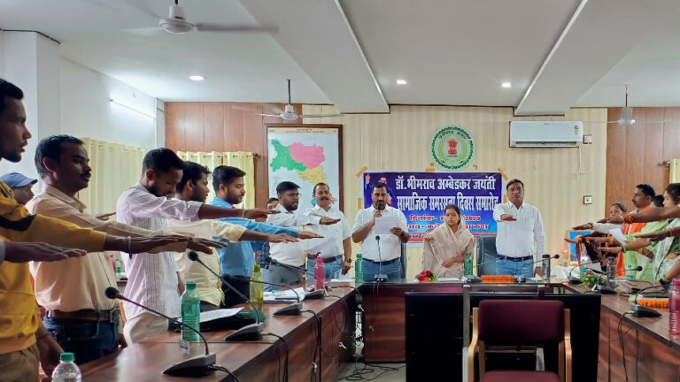 बाबा साहब का जीवन पूरे समाज के लिए जन जागरण का इतिहास रहा है-जिला पंचायत अध्यक्ष