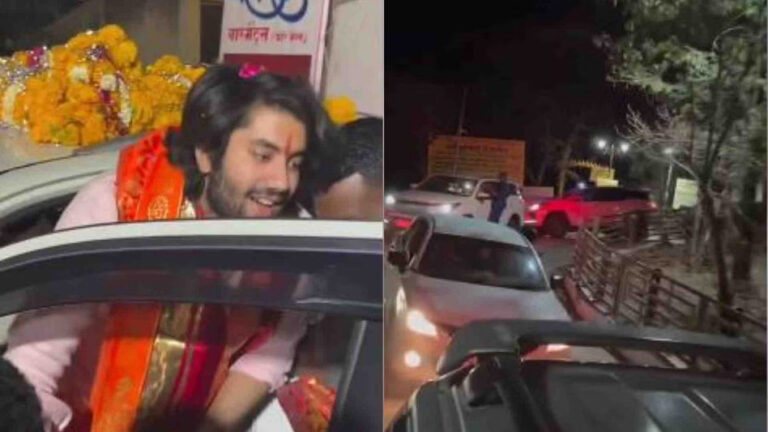 देवास पुलिस ने सोमवार देर रात रुद्राक्ष समेत 7 आरोपियों पर केस दर्ज कर लिया