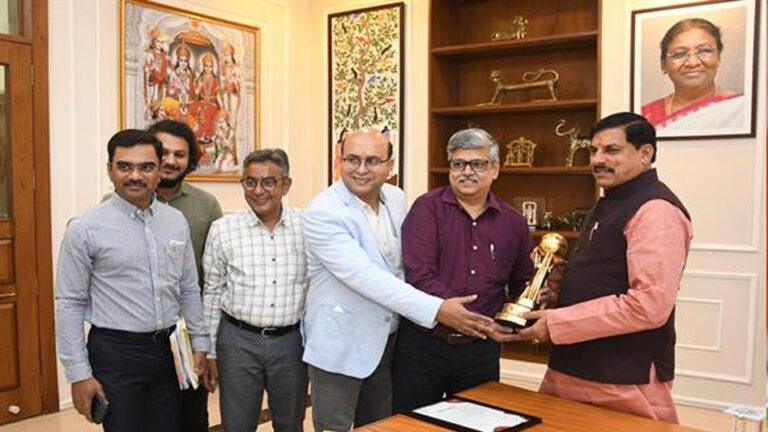 मुख्यमंत्री डॉ. यादव को प्रदान किया गया बेस्ट स्टेट फॉर प्रमोशन ऑफ स्पोर्ट्स अवार्ड