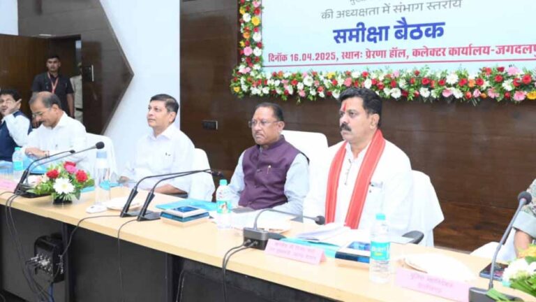 नक्सलवाद के समूल उन्मूलन हेतु सरकार पूरी ताक़त और समर्पण के साथ काम कर रही कार्य: मुख्यमंत्री साय