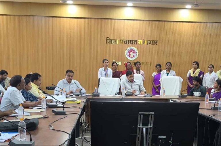 गर्भवती माताओ को समुचित स्वास्थ्य सुविधाएं उपलब्ध कराई जाए- प्रभारी कलेक्टर