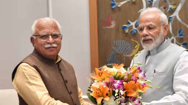 केंद्रीय ऊर्जा मंत्री मनोहर लाल खट्टर का नाम भी अध्यक्ष की रेस में, फैसला लेने से पहले आरएसएस की सलाह भी ली जाएगी केंद्रीय ऊर्जा मंत्री मनोहर लाल खट्टर का नाम भी अध्यक्ष की रेस में, फैसला लेने से पहले आरएसएस की सलाह भी ली जाएगी