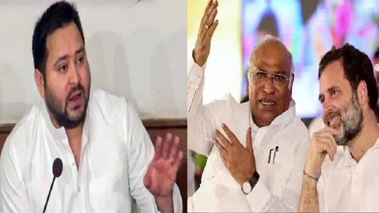 नई दिल्ली में राष्ट्रीय जनता दल और कांग्रेस की बड़ी बैठक