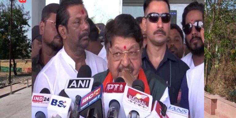 रायपुर : कैलाश विजयवर्गीय बोले- राहुल हिंदी में ठीक से गांधी भी नहीं लिख पाते