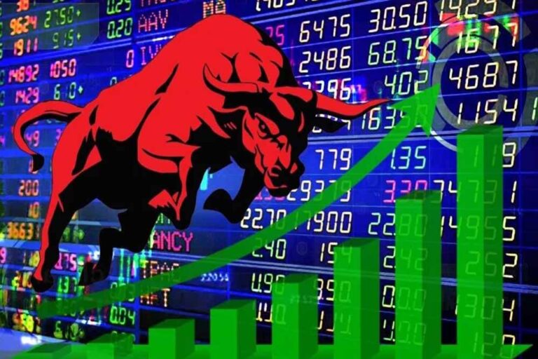 शेयर बाजार में बड़ी उछाल, सेंसेक्स में 1100 और निफ्टी में 350 अंकों की बढ़त