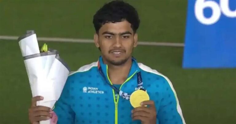 हरियाणा के छोरे ने जूनियर एथलेटिक्स चैंपियनशिप में जीता स्वर्ण पदक, देश-प्रदेश का नाम रोशन किया हरियाणा के छोरे ने जूनियर एथलेटिक्स चैंपियनशिप में जीता स्वर्ण पदक, देश-प्रदेश का नाम रोशन किया