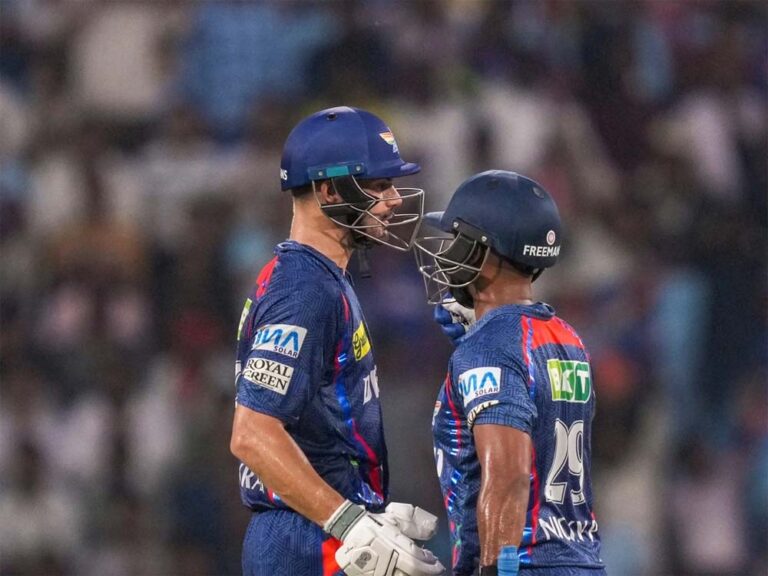 निकोलस पूरन और एडेन मारक्रम  दिखाया पराक्रम, लखनऊ सुपर जायंट्स ने गुजरात टाइटन्स को चटाई धूल