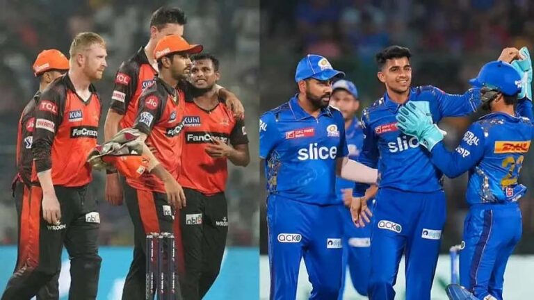 आईपीएल में आज आमने- सामने होगी मुंबई इंडियंस और सनराइजर्स हैदराबाद, हार बढ़ाएगी हैदराबाद का संकट