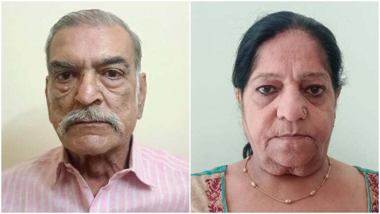 72 वर्षीय ताराचंद खत्री ने 65 वर्षीय पत्नी सीमा की कैंची घोंपकर हत्या कर दी, खुद चौथी मंजिल से कूदा, हुई मौत 72 वर्षीय ताराचंद खत्री ने 65 वर्षीय पत्नी सीमा की कैंची घोंपकर हत्या कर दी, खुद चौथी मंजिल से कूदा, हुई मौत